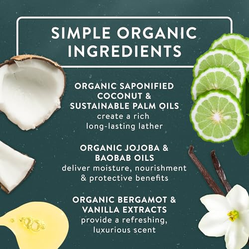 Badger Jojoba & Baobab Vegan Conditioning Shampoo Bar - 3 oz