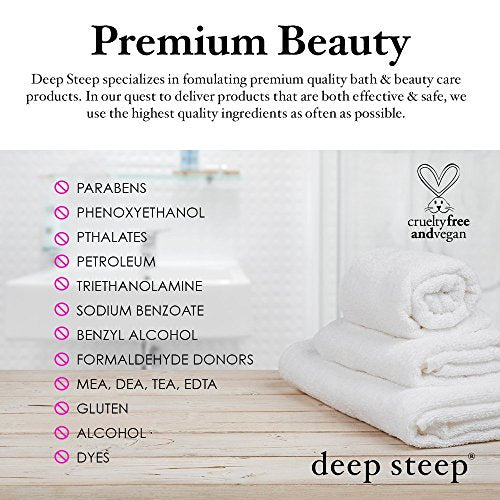Deep Steep Candy Mint Foot Cream, 6oz - Organic Moisturizing Formula