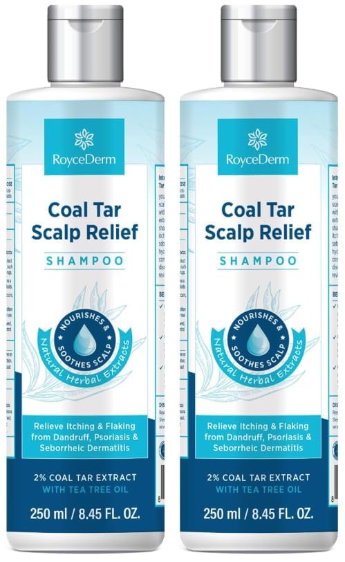Roycederm Scalp Relief Conditioner - Hydrating Formula with Jojoba Oil & Aloe Vera for Dry, Itchy Scalp Care