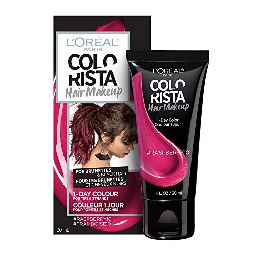 L'Oreal Paris Hair Makeup Raspberry 10 - Temporary Hair Color, 1 Fl Oz (Pack of 1)