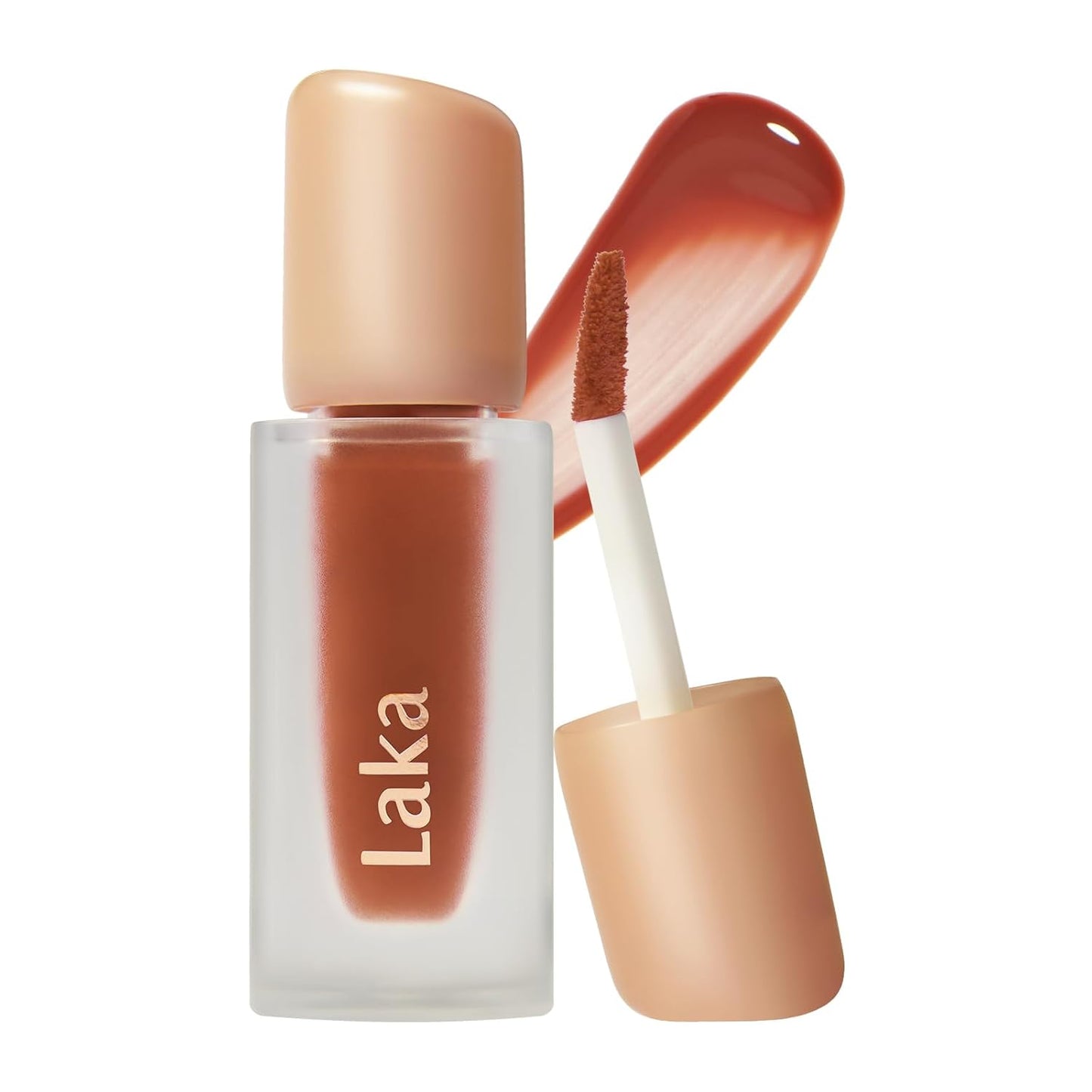 Fruity Glam Tint Lip Stain - Hydrating, Lightweight, Buildable Color | K-Beauty #101 Joyful, 4.5g/0.15oz