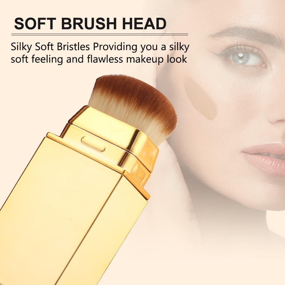 Double Head Foundation Stick - 2 IN 1 Color Changing Concealer & Hydrating Makeup | Lightweight & Portable