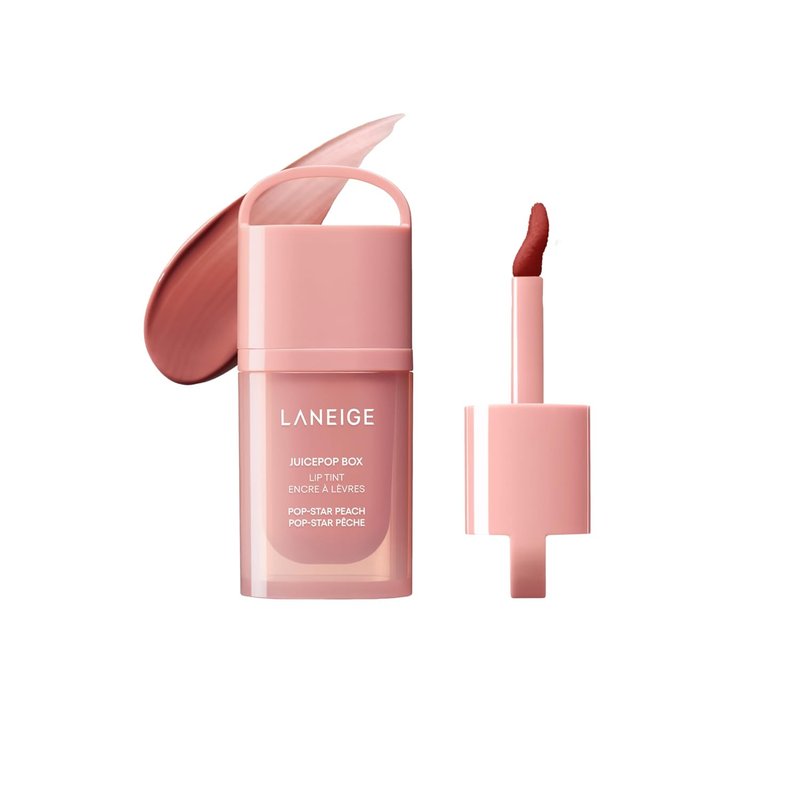 LANEIGE JuicePop Box Lip Tint - Long-Lasting Hydrating Color | Buildable Juicy Shine & Comfort
