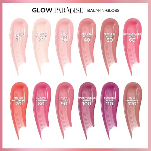 L'Oreal Paris Glow Paradise Hydrating Tinted Lip Balm-in-Gloss - Blissful Blush, 0.23 fl oz
