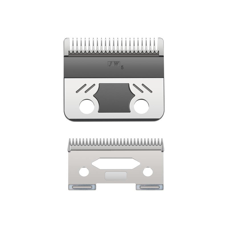 VGR 003/270/640 Clipper Blade Replacement Set, Model Clipper with DLC Deep Tooth Blade, Professional Precision Blades with 2 Pairs Screws