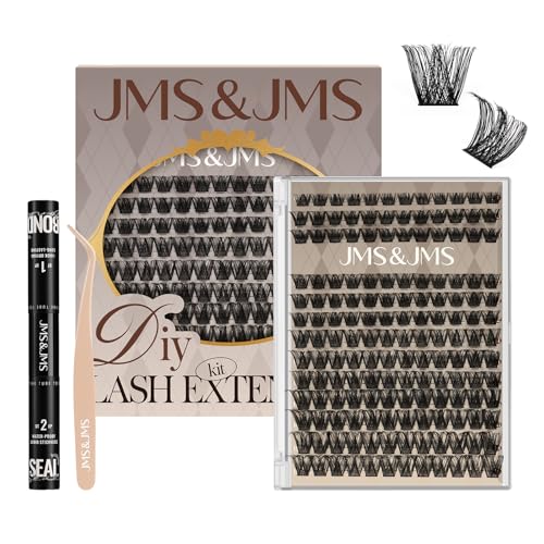 DIY Lash Extension Kit with Bond & Seal - 156 Wispy Clusters