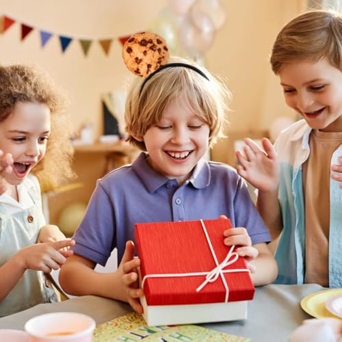 Cookie Headband for Girls - Fun Cartoon Food Accessory for Halloween & Parties