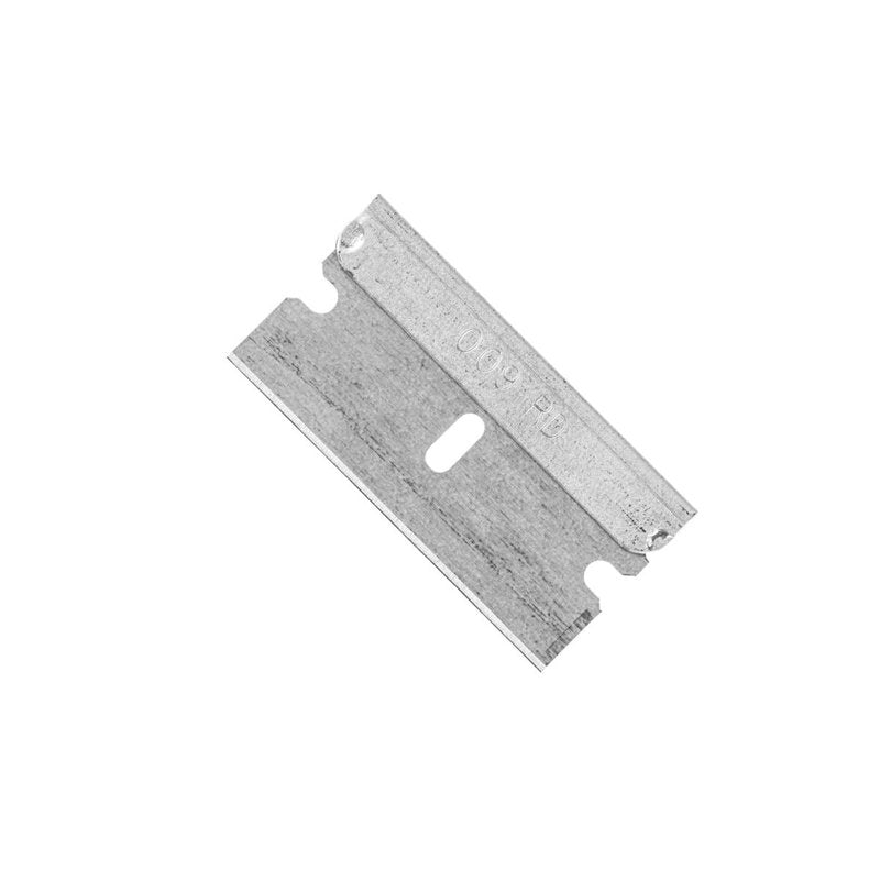 American Line Single Edge Razor Blades - 100-Pack - 0.009" Heavy Duty High Carbon Steel for Extra Durability and Long Life - 66-0403