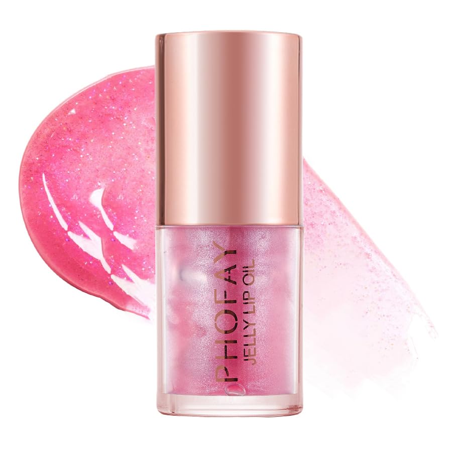 Juicy-Gloss Tinted Lip Oil - Deep Hydration Non-Sticky Formula for Dry Lips | 06# Shade