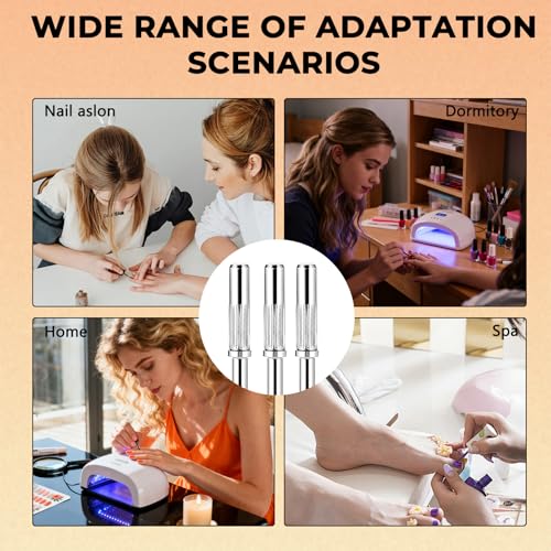 30 Pcs 3.1mm Mandrel Nail Drill Bits for Electric Nail Machines
