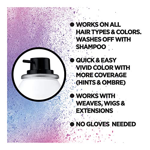 L'Oreal Paris Colorista Silver 1-Day Washable Hair Color Spray - 2 Oz