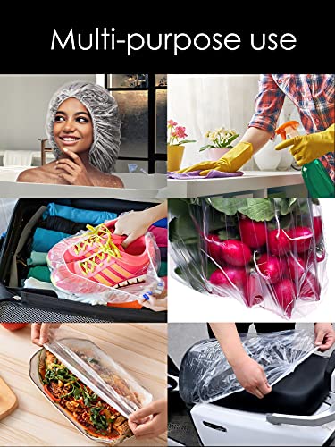 30 Pcs Extra Large Disposable Shower Cap for Long Braids - Waterproof