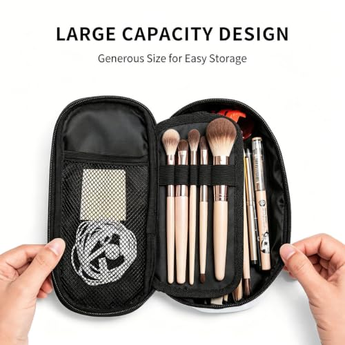 Gkyygk Red Cherry Large Capacity Makeup & Toiletry Bag - Standard Size