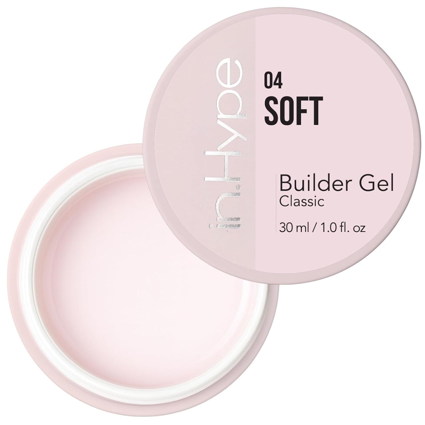 Professional Hard Builder Gel for Nail Extensions - UV/LED Formula | Baby Pink #3