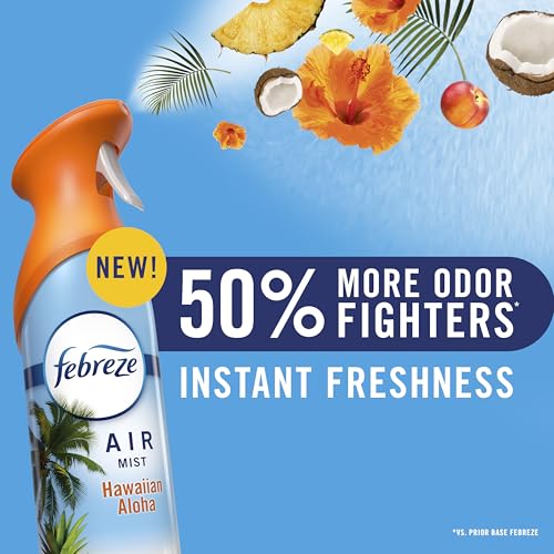 Febreze Air Mist Odor Fighting Room Spray - Variety Pack 8.1oz (3 Pack)