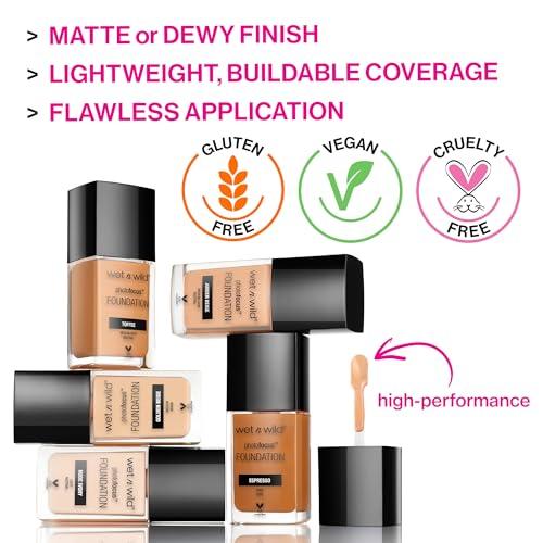 wet n wild Photo Focus Dewy Liquid Foundation - Buff Bisque