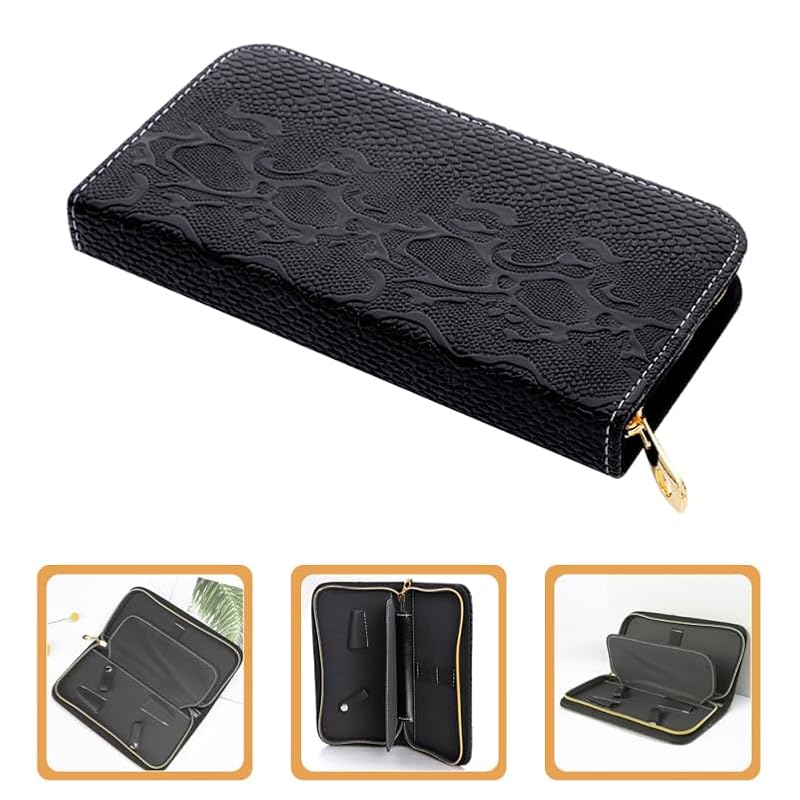 DRESSOOS Professional Hairdresser Scissor Pouch - Portable Salon Tool Case