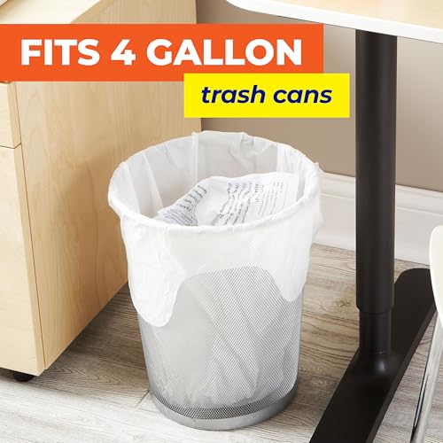 Hefty Essentials 4 Gallon Trash Bags - Fresh Linen Scent, 80 Count