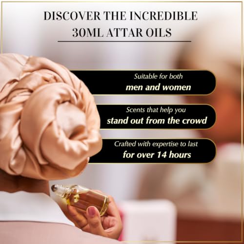 Dukhni White Musk Attar Oil 30ml Unisex Perfume Natural Fragrance