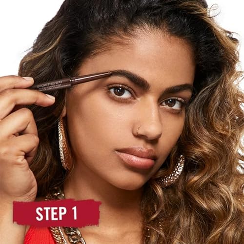 Rimmel Brow This Way Double Ended Eyebrow Definer - Dark Brown