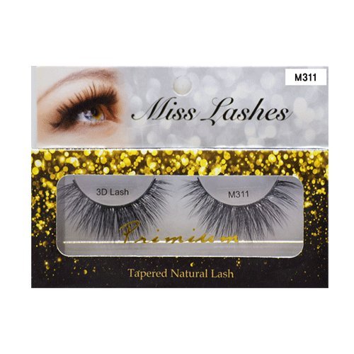 Miss Lash 3D Volume Lashes M311 - 4 Pairs of Reusable Natural Lashes