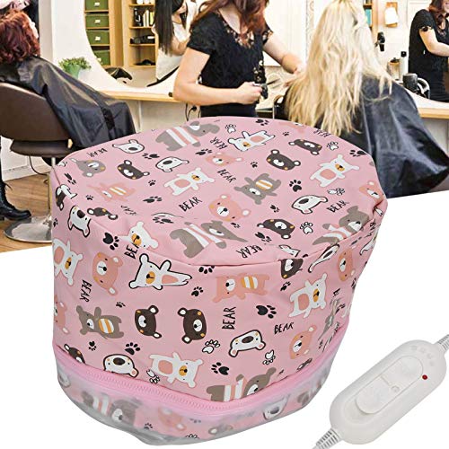 Betued Hair SPA Electric Heating Cap, Adjustable Oil Treatment Steamer Hat (US)