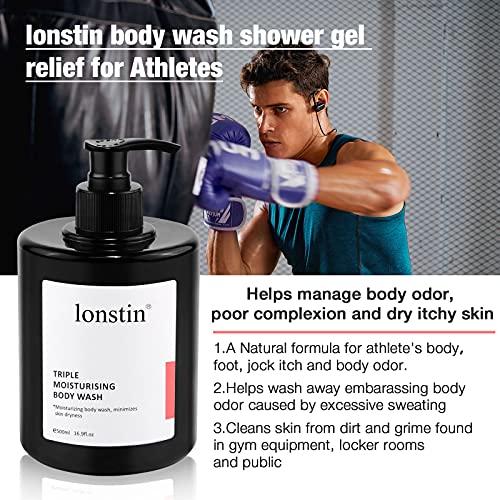 Moisturizing Body Wash with Argan Oil - 16.9 Fl Oz Pump