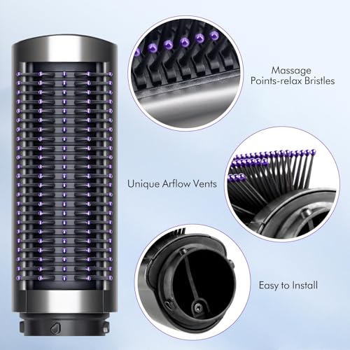 Odashen Small Firm Smoothing Brush Attachment for Dyson Airwrap - Variation A