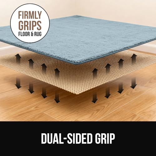 Gorilla Grip Dual Sided Rug Gripper Pad 2x8 for Hardwood Floors