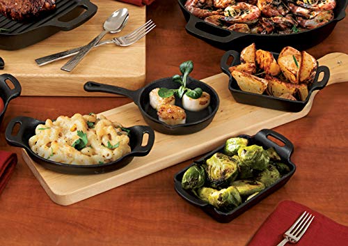 Winco Mini Cast Iron Server - Induction Compatible, 10 oz