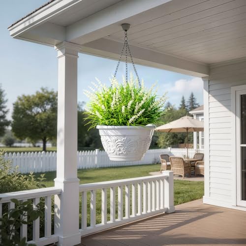 Gipsot 15 Bundles UV Resistant Artificial Lavender Plants - Indoor & Outdoor Decor