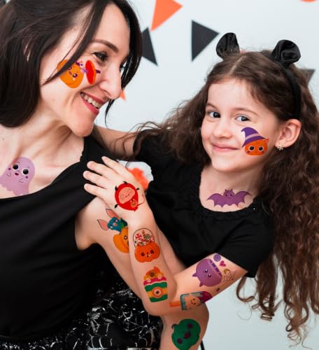 120 Halloween Temporary Tattoos for Kids - Party Favors & Gifts