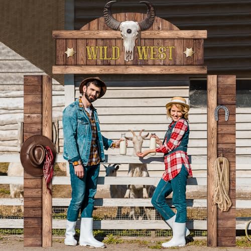 Western Cowboy Party Door Banner - Wild West Decoration
