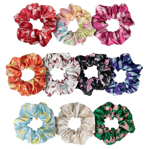 Satin Ribbon Scrunchies Set for All Hair Types - Soft, Durable & Stylish