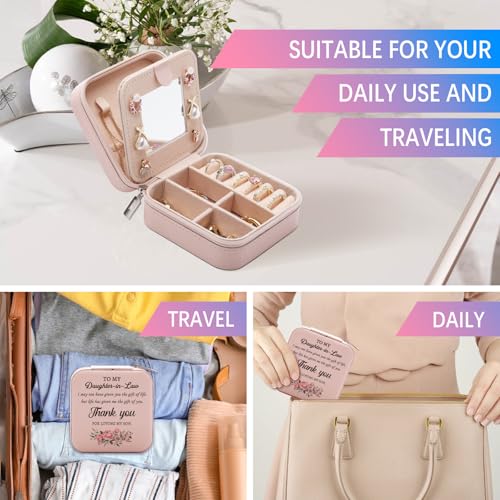 Jewelry Box for Daughter-in-Law - Stylish Travel Organizer