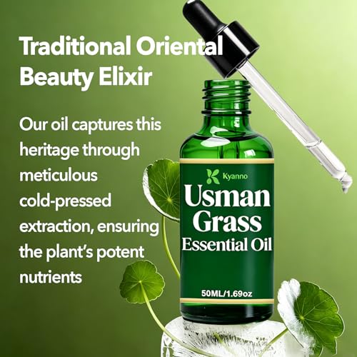 Kyanno Usman Grass Hair Oil for Men & Women - Strengthening & Nourishing