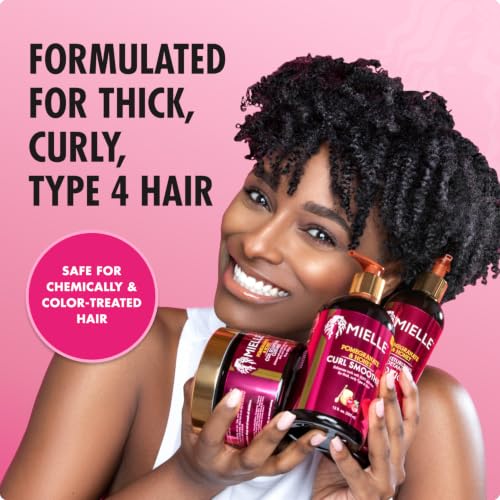 Mielle Organics Pomegranate & Honey Detangling Conditioner 12 oz - Hydrating & Strengthening for Curly Hair