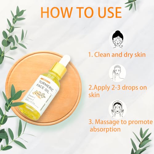 MR.A Turmeric Face Oil with Vitamin C - 1 FL OZ Moisturizer