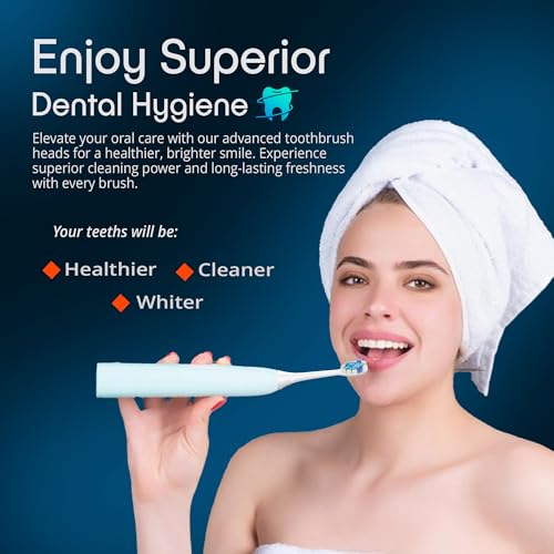 NXT OUT Replacement Toothbrush Heads for Philips Sonicare C2 4100, Pack of 8