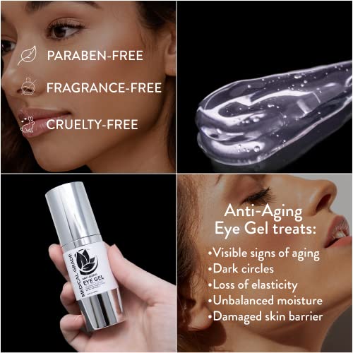 Microderm GLO Active Anti-Aging Eye Gel with Hyaluronic Acid & Botanicals 0.5 Oz