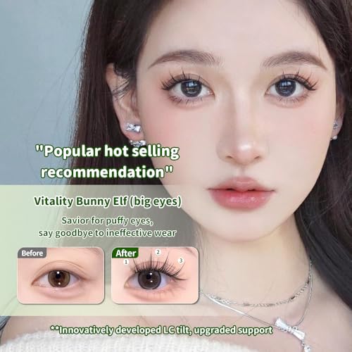 DIY Eyelash Extension Kit with Glue & Remover - LC Curl 10-12mm