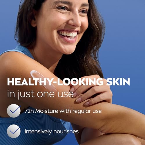 NIVEA Essentially Enriched Body Cream 13.5 Oz with Hyaluronic Acid & Almond Oil