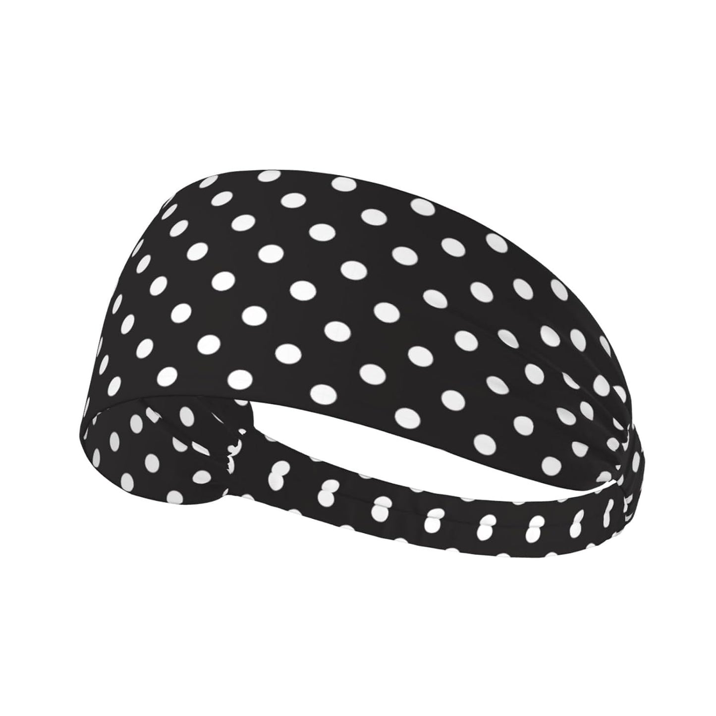 Mushroom Bunny Floral Print Headband - Light Blue Elastic Hair Band for Women | Daily Wear & Yoga