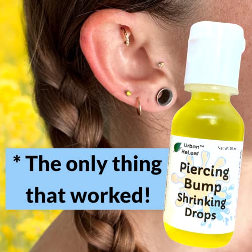 Urban ReLeaf Piercing Bump Shrinking Drops - Natural Aftercare for Scars & Nodules