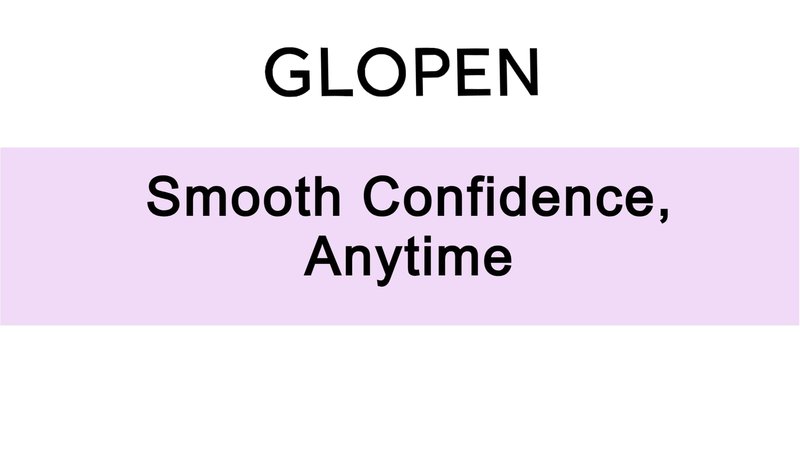 Glowpen Mini Facial Hair Trimmer for Women, USB Rechargeable, Portable Painless Hair Removal Tool, Unisex Face & Lip Grooming Device, White