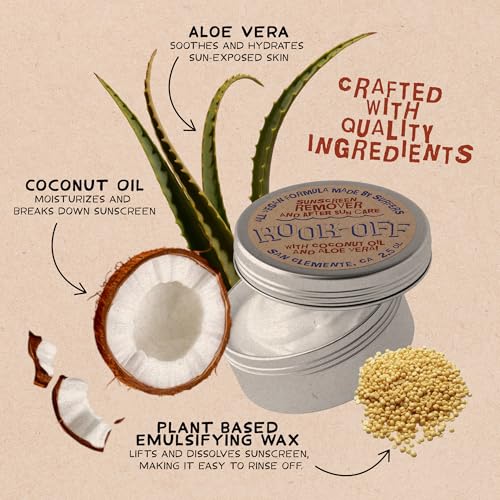 Kook-Off Mineral Sunscreen Remover & After Sun Care - 2.5oz
