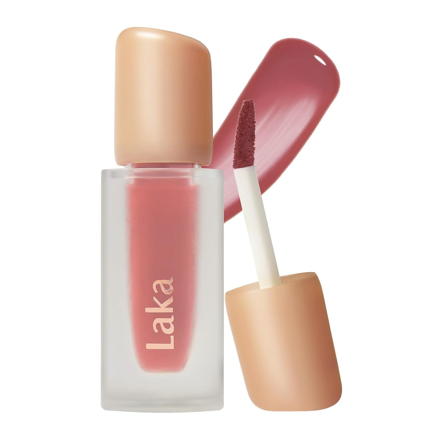 Fruity Glam Tint Lip Stain - Hydrating, Lightweight, Buildable Color | K-Beauty #101 Joyful, 4.5g/0.15oz