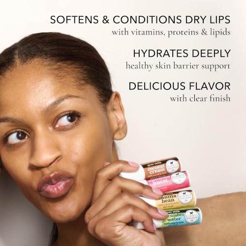 Dionis Goat Milk Jumbo Lip Balm - Vanilla Bean, 3-Pack Moisturizing Balm