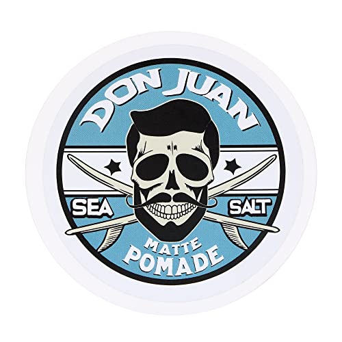 Don Juan Sea Salt Matte Pomade - 4 oz | Medium Hold, Matte Finish