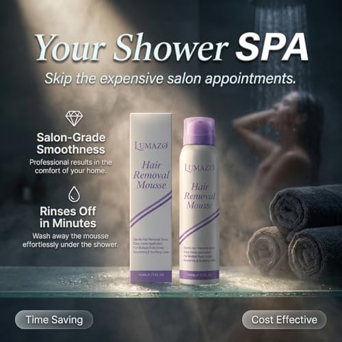 Hair Removal Cream, Smooth Hair Removal Spray? Fast Acting Cloud Sense with Aloe & Hyaluronic Acid for Women & Men (1pc)